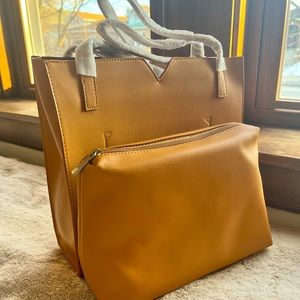 Pixie Mood Alicia Mini Tote with removable pouch.